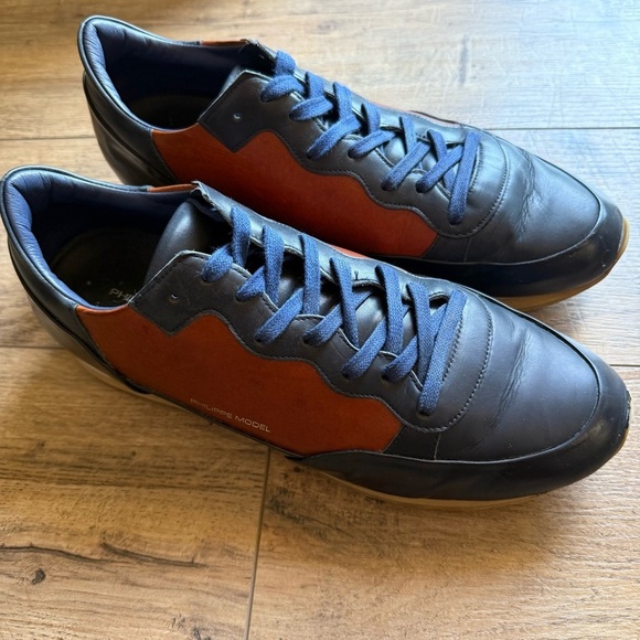 Philippe Model Leather Men’s Sneakers Size 43/10~Paris - Picture 4 of 11